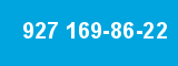 927 169-86-22 927 169-86-22